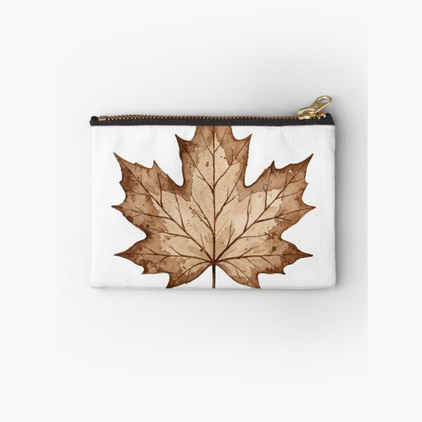 Item preview, Vintage Watercolor Maple Leaf Sticker designed and sold by Xeneros.