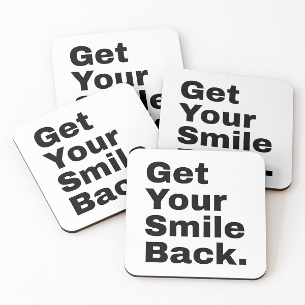 Item preview, Get Your Smile Back designed and sold by PublicArtDesign.