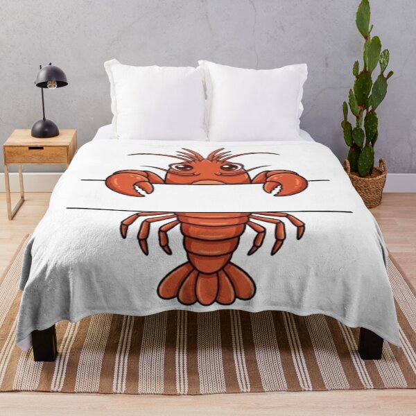 Item preview, Cute Peeking Lobster Split Monogram designed and sold by PetalsPaws.