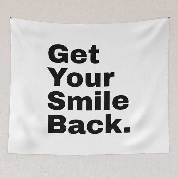 Item preview, Get Your Smile Back designed and sold by PublicArtDesign.