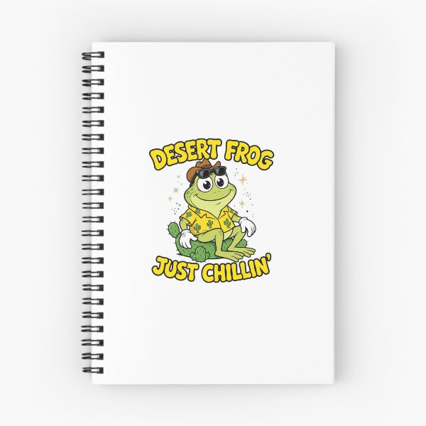 Item preview, Desert Frog Just Chillin' - Cute Goblincore Frog Illustration designed and sold by ismai6.