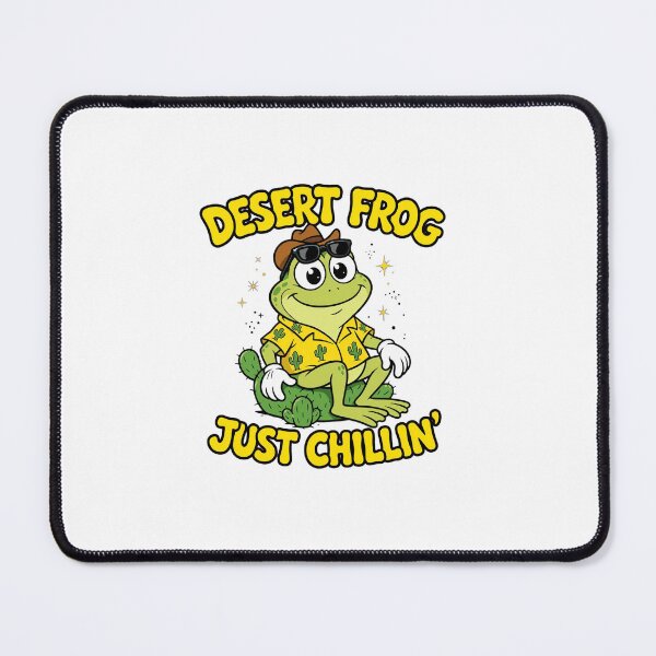 Item preview, Desert Frog Just Chillin' - Cute Goblincore Frog Illustration designed and sold by ismai6.