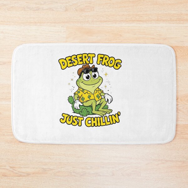 Item preview, Desert Frog Just Chillin' - Cute Goblincore Frog Illustration designed and sold by ismai6.