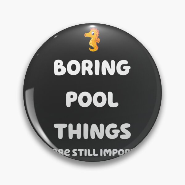 Item preview, Boring Pool Things Featuring Bluey and Chilli Heeler Fun Design designed and sold by Jujusolano02.