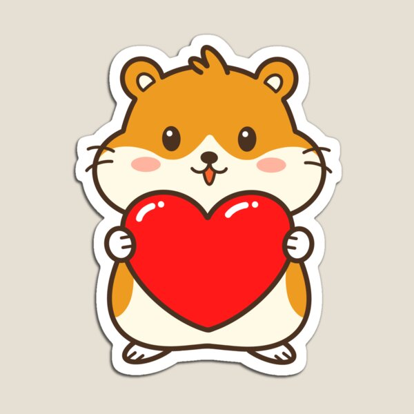 Item preview, Cute hamster character designed and sold by pookapencil.
