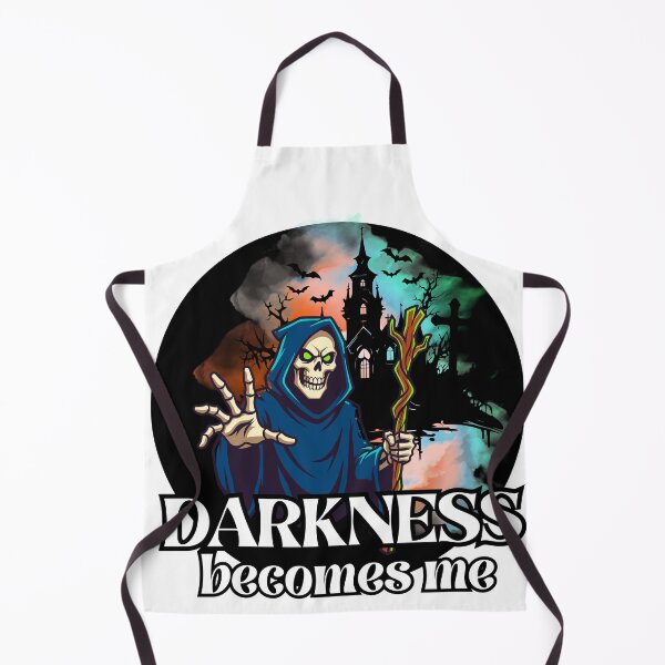 Item preview, Darkness becomes me - scary skeleton  designed and sold by She - artist creations .