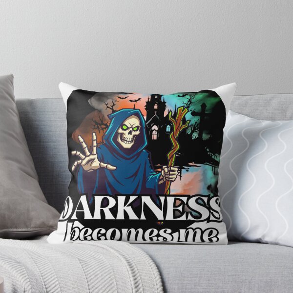 Item preview, Darkness becomes me - scary skeleton  designed and sold by She - artist creations .