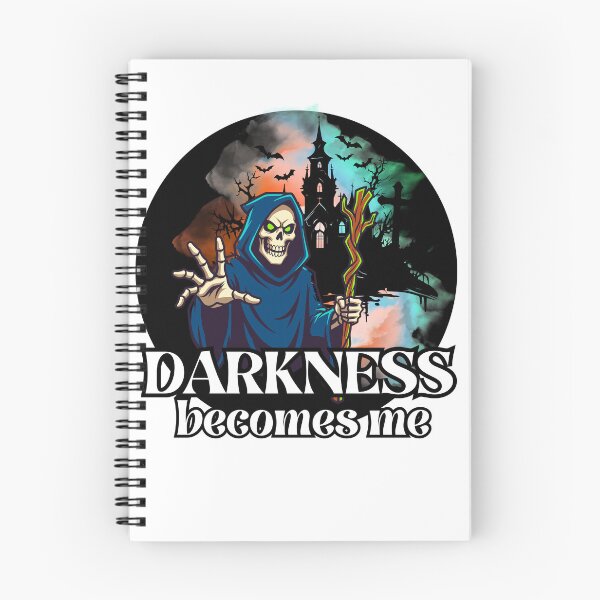 Item preview, Darkness becomes me - scary skeleton  designed and sold by She - artist creations .