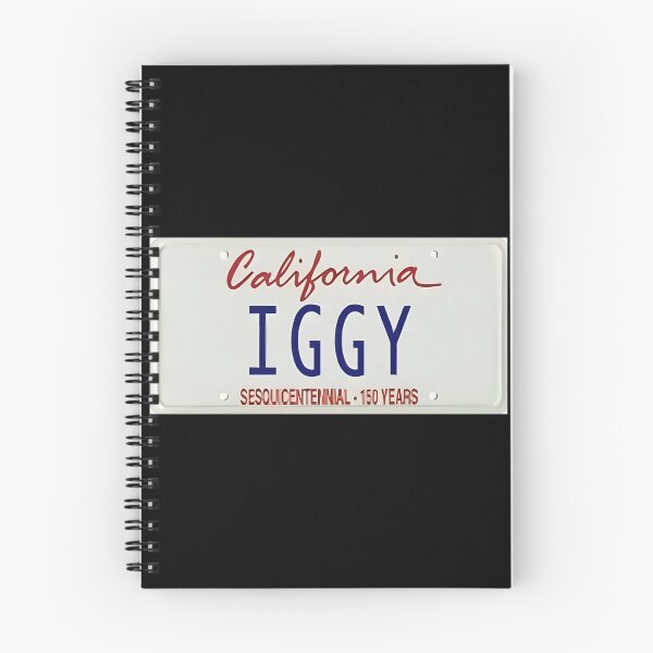 Artikelvorschau, IGGY California Style Vintage Nummernschilddesign entworfen und verkauft von IseeRobots.