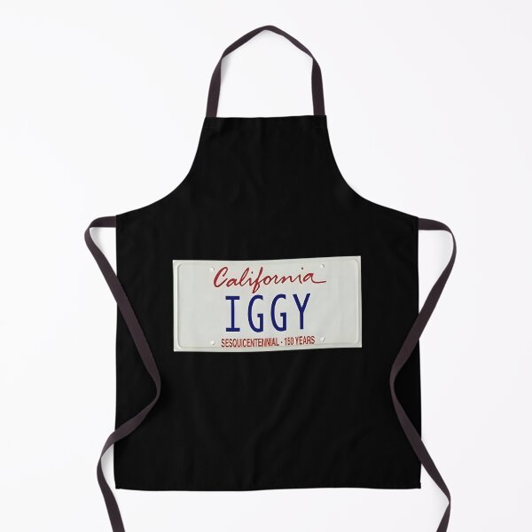 Item preview, IGGY California Style Vintage License Plate Design designed and sold by IseeRobots.
