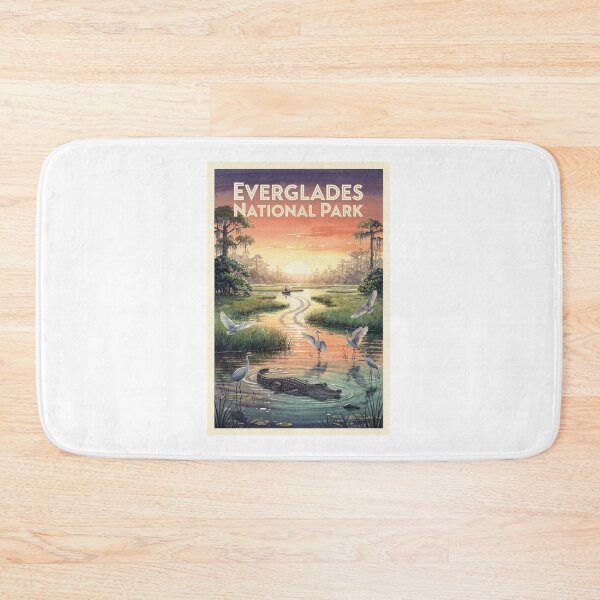 Item preview, Everglades National Park Florida Vintage Watercolor Travel designed and sold by Teelogic.
