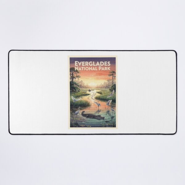 Item preview, Everglades National Park Florida Vintage Watercolor Travel designed and sold by Teelogic.