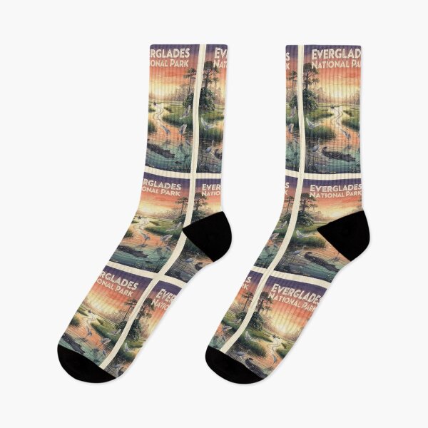 Item preview, Everglades National Park Florida Vintage Watercolor Travel designed and sold by Teelogic.