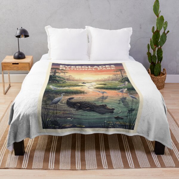 Item preview, Everglades National Park Florida Vintage Watercolor Travel designed and sold by Teelogic.
