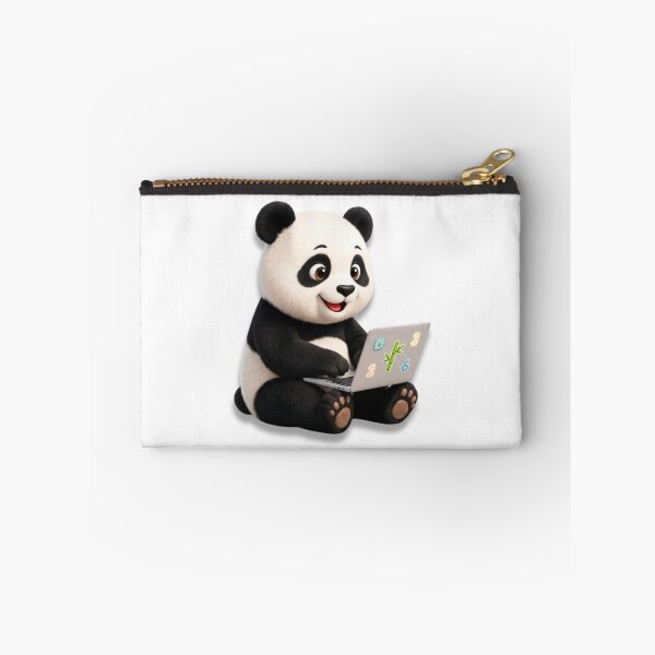 Item preview, Cute Panda Laptop Tech Sticker Decal Art designed and sold by EnginerdStudio.