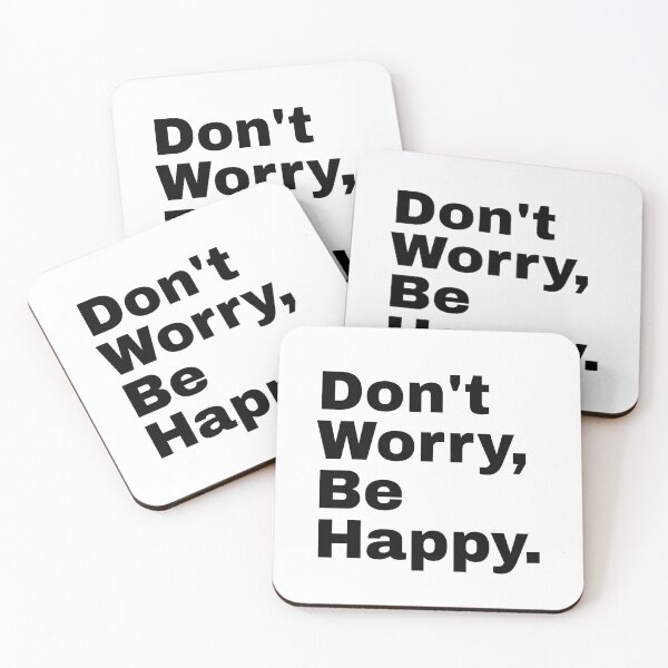 Item preview, Don't Worry, Be Happy. designed and sold by PublicArtDesign.