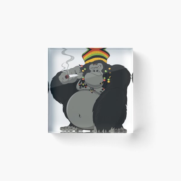 Aperçu de l'œuvre Ganja de gorille rasta créée et vendue par DRFT Creations.