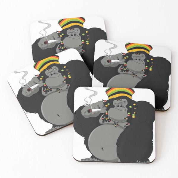 Artikelvorschau, Rasta-Gorilla-Ganja entworfen und verkauft von DRFT Creations.