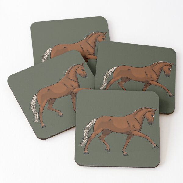 Item preview, Flaxen Chestnut Hanoverian designed and sold by Old Water Cryptid .