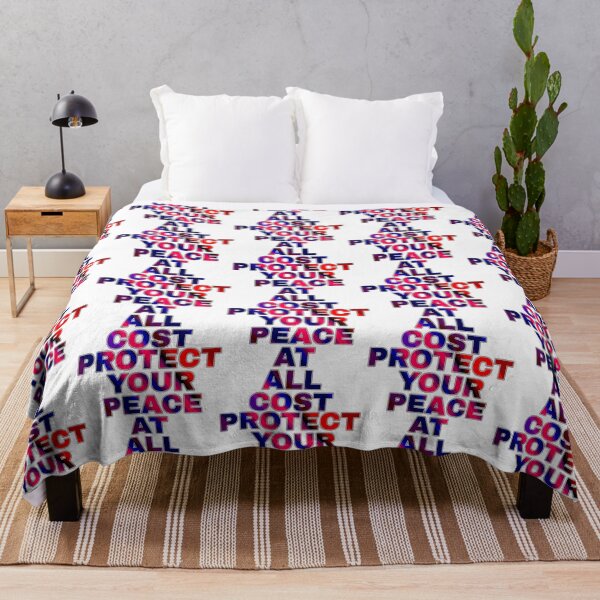 Item preview, Protect Your Peace At All Cost designed and sold by ZooStateofMind.