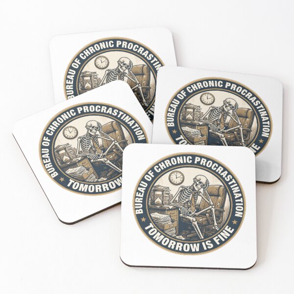 Item preview, Bureau of Chronic Procrastination Emblem designed and sold by Anno Meister.