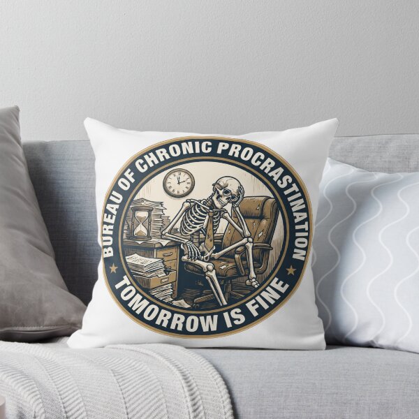 Item preview, Bureau of Chronic Procrastination Emblem designed and sold by Anno Meister.