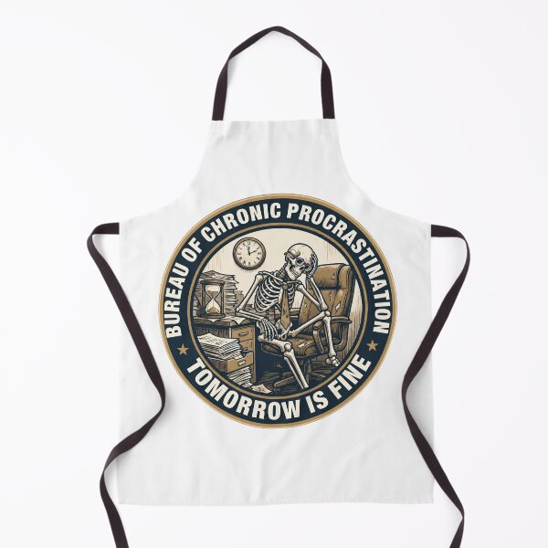 Item preview, Bureau of Chronic Procrastination Emblem designed and sold by Anno Meister.