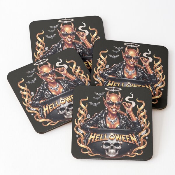 Item preview, Halloween She Devil Cigar Cauldron Glasses designed and sold by Voodoo Store Paranormal Collections.