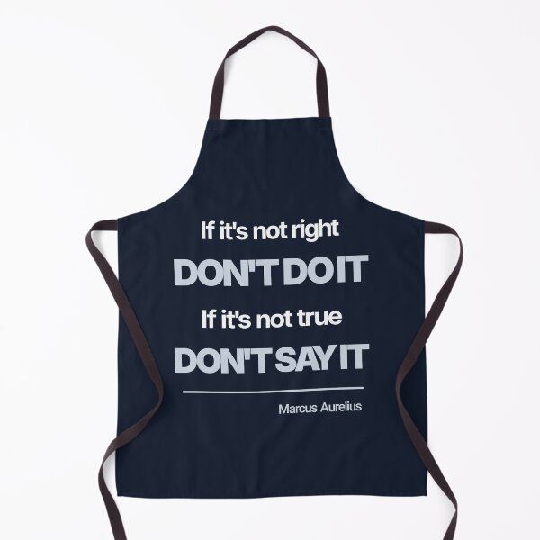 Item preview, If It’s Not Right Don’t Do It - Marcus Aurelius - Minimalist Style Stoic Quote - Light Version designed and sold by Stoic Core.
