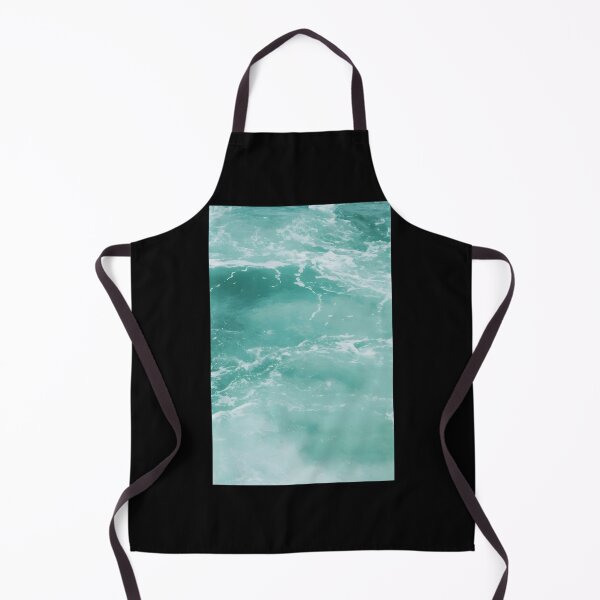 Item preview, Green Ocean Waves Artistic Design Inspired by Nature and Sea designed and sold by asilv bray.
