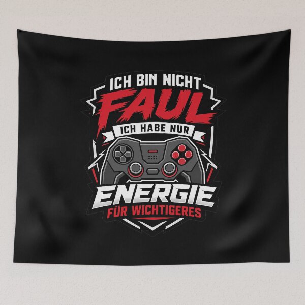 Item preview, I'm not lazy. Gamer gaming quote designed and sold by Loona97.