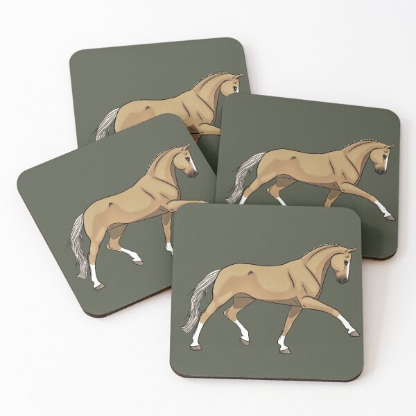 Item preview, Palomino Hanoverian designed and sold by Old Water Cryptid .