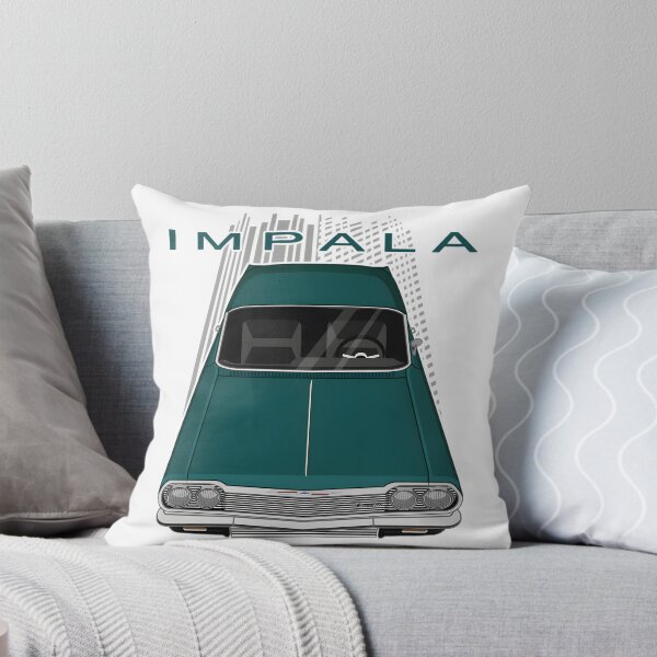 Item preview, Chevrolet Impala SS Classic Car Design in Lagoon Aqua Color designed and sold by MidasMitty.
