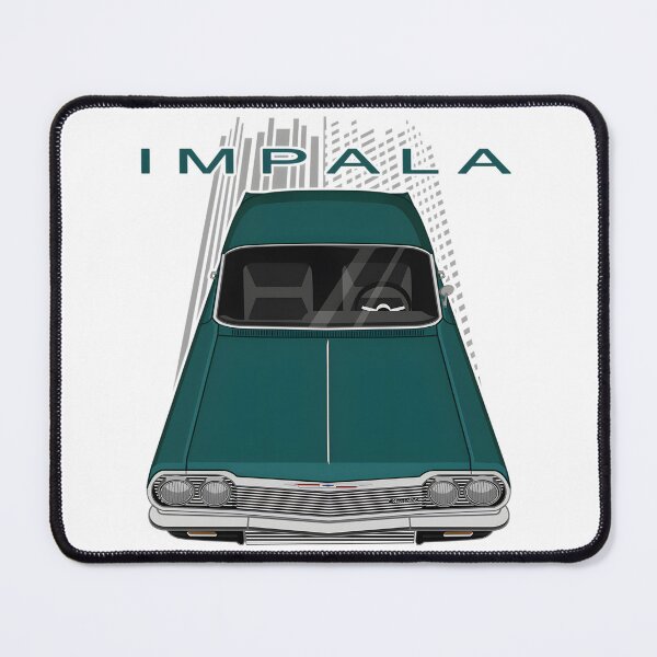Item preview, Chevrolet Impala SS Classic Car Design in Lagoon Aqua Color designed and sold by MidasMitty.