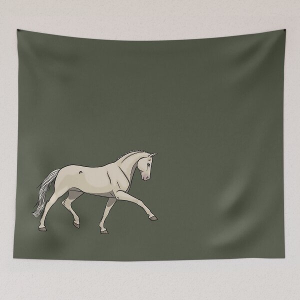 Item preview, Cremello Hanoverian designed and sold by Old Water Cryptid .