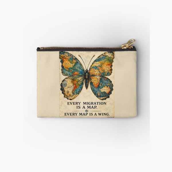 Item preview, Cartography Butterfly — Antique Map Wings Illustration designed and sold by Artisticanvas.