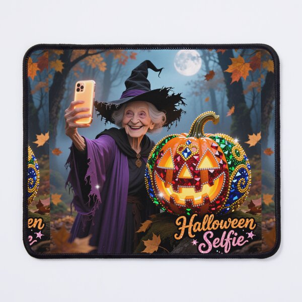Item preview, The Witch Halloween Selfie designed and sold by casamomo.