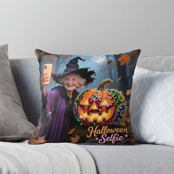 Item preview, The Witch Halloween Selfie designed and sold by casamomo.