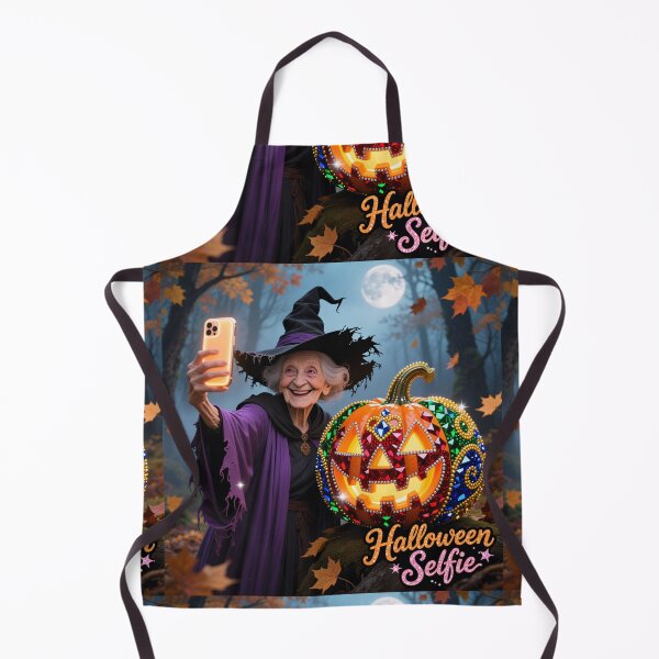 Item preview, The Witch Halloween Selfie designed and sold by casamomo.