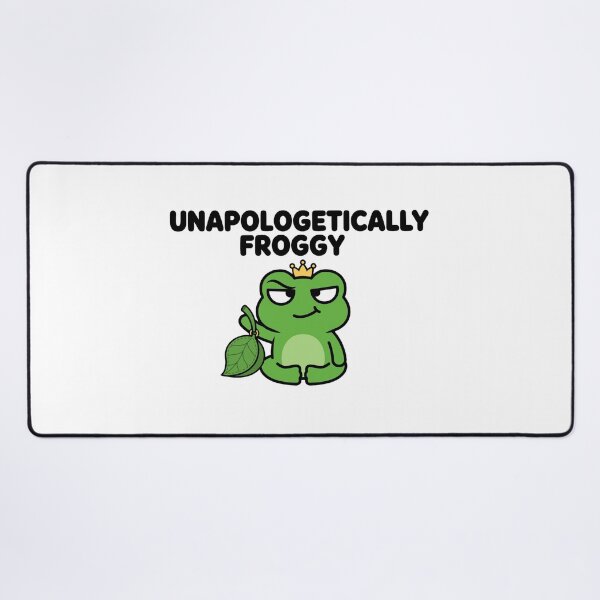 Item preview, Unapologetically Froggy - Cottagecore & Goblincore Frog Meme designed and sold by ismai6.