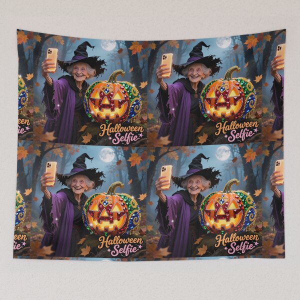 Item preview, The Witch Halloween Selfie designed and sold by casamomo.