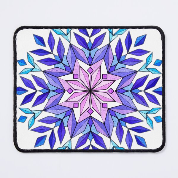 Item preview, Geometric Radiance of the Violet Lotus designed and sold by Anas Arts.