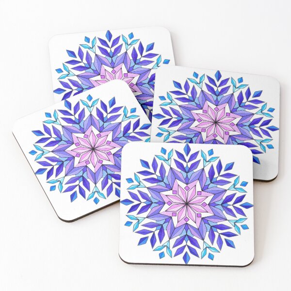 Item preview, Geometric Radiance of the Violet Lotus designed and sold by Anas Arts.