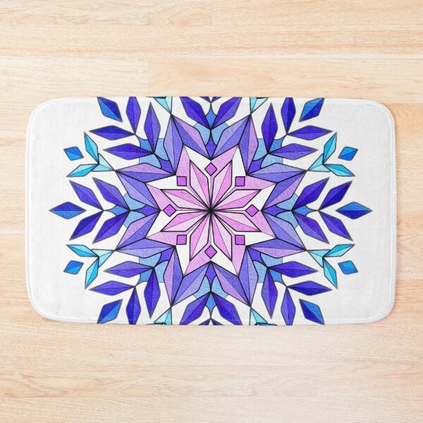 Item preview, Geometric Radiance of the Violet Lotus designed and sold by Anas Arts.