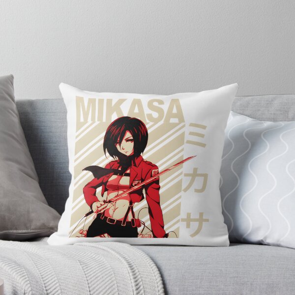 Item preview, Vintage Style Mikasa Ackerman Artwork Inspired by Classic Anime Design designed and sold by fanepatent.
