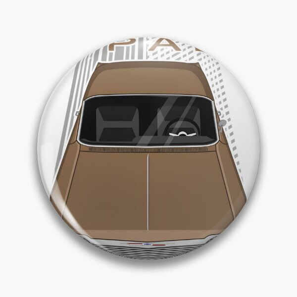 Item preview, Classic Chevrolet Impala SS in Tan Metallic - Vintage Car Illustration designed and sold by MidasMitty.