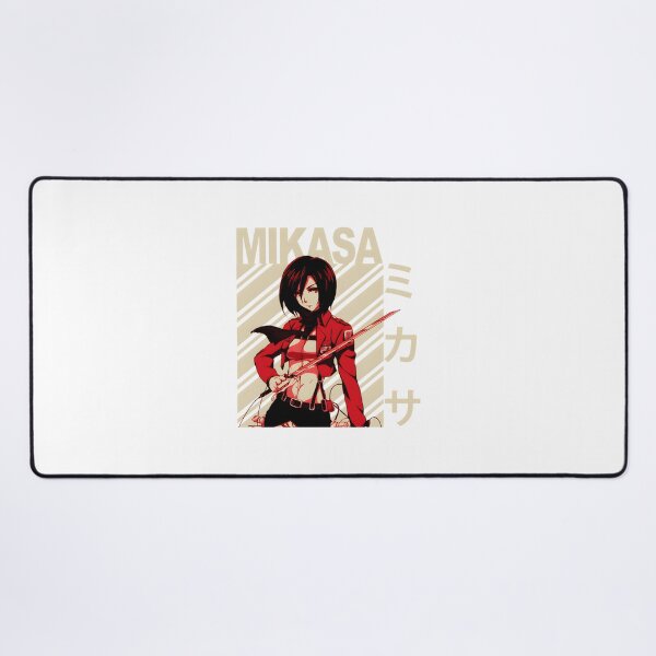 Item preview, Vintage Style Mikasa Ackerman Artwork Inspired by Classic Anime Design designed and sold by fanepatent.