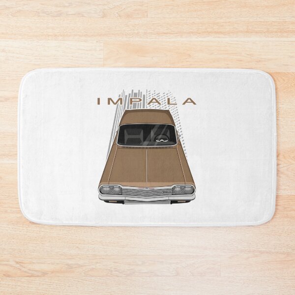Item preview, Classic Chevrolet Impala SS in Tan Metallic - Vintage Car Illustration designed and sold by MidasMitty.