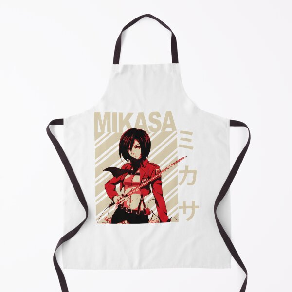 Item preview, Vintage Style Mikasa Ackerman Artwork Inspired by Classic Anime Design designed and sold by fanepatent.