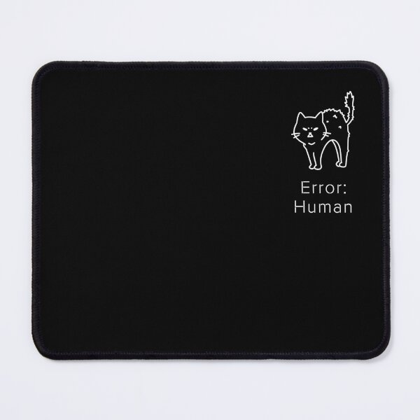 Item preview, Error: Human | Scared Cat | Cat Operating System designed and sold by ContigoART.